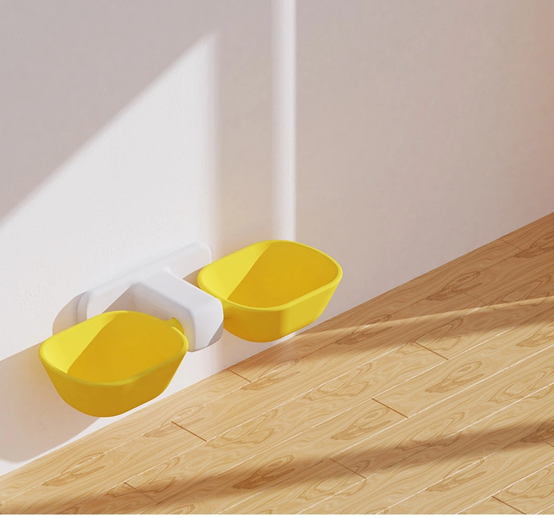 Wall Hung Symmetrical Pet Dual Bowl 1