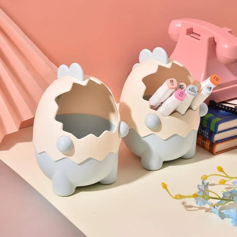 Children's Favorite Dinosaur Egg Pen Holder，Used for Pencils, Brushes, or Markers 1