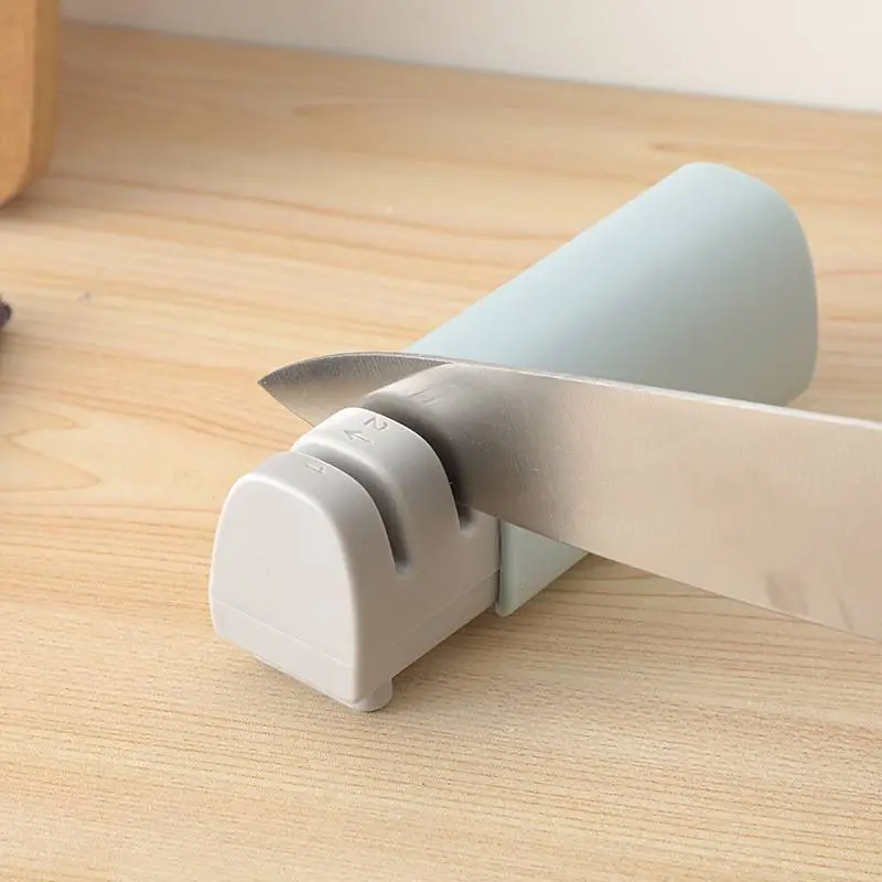 Home Dual-Stage Manual Knife Sharpener, Quick Sharpening 1