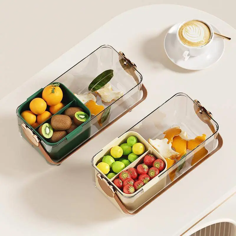 Living Room Dining Table Fruit Tray, Small Storage Basket 1