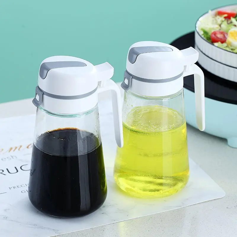 Minimalist Style Household Kitchen Supplies - Glass Oil Kettles 1