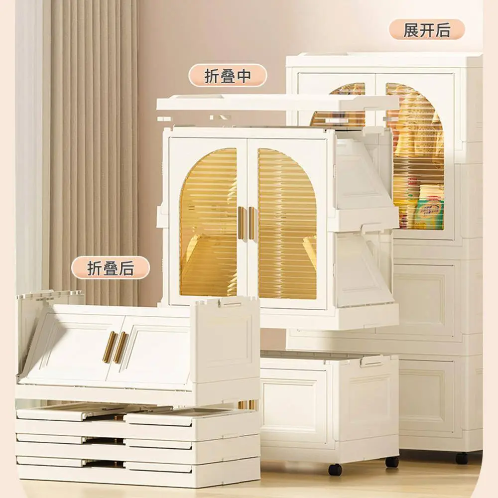 Simple Folding Baby Storage Cabinet, Children's Wardrobe 1