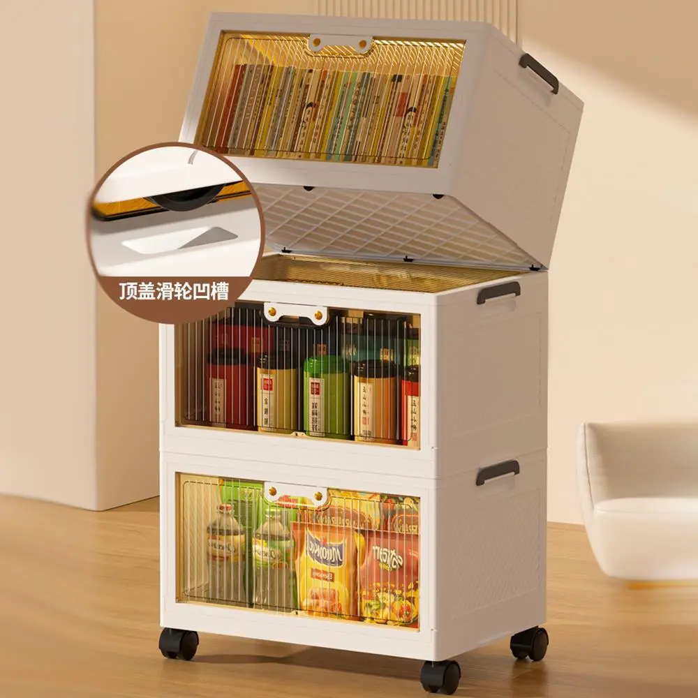 Children's Toy Wardrobe, Freely Assembled Folding Storage Cabinet 1