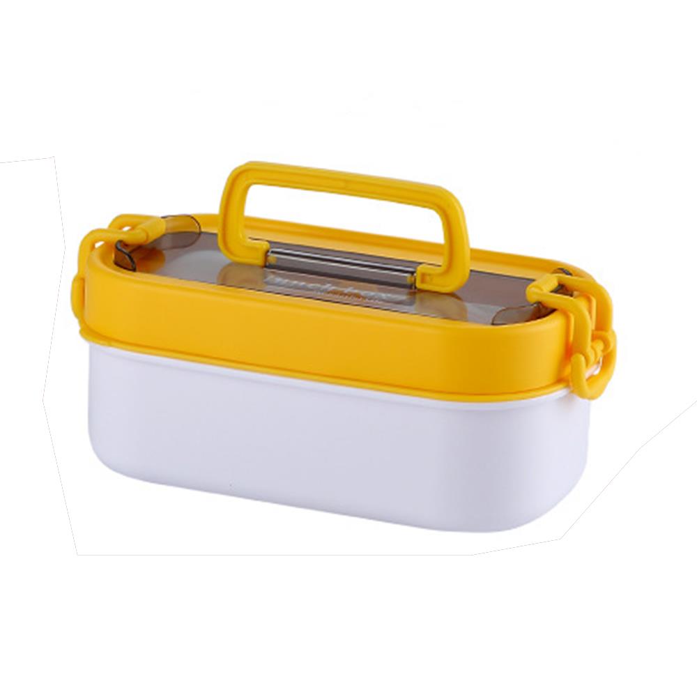 Double Layered Japanese and Korean Style Plastic Lunch Box 4