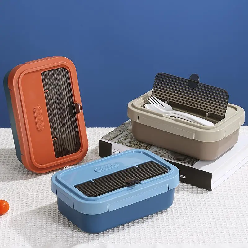 Nordic Style Multi Compartment Lunch Box, PP Material Nutritious Dietary Lunch Box 1