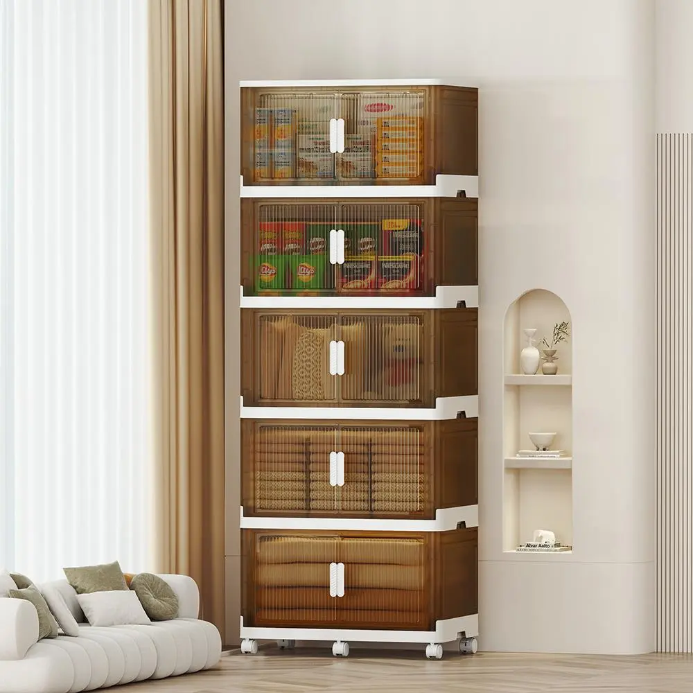 Household Folding Storage Cabinet, Multi-layer Storage Cabinet 1