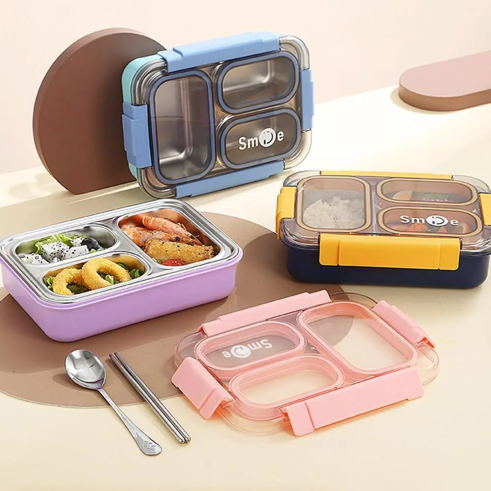 Stainless Steel Independent Sealed Lunch Box 1