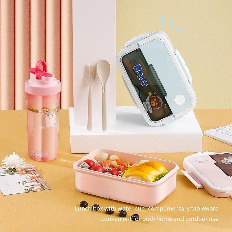 Fashionable and Exquisite Leak Proof Sealed Student Bento Box 1