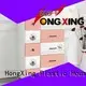 HongXing Cute plastic drawer cabinet open for storage toys 1
