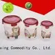 airtight storage container set microwavable for cookie HongXing 1