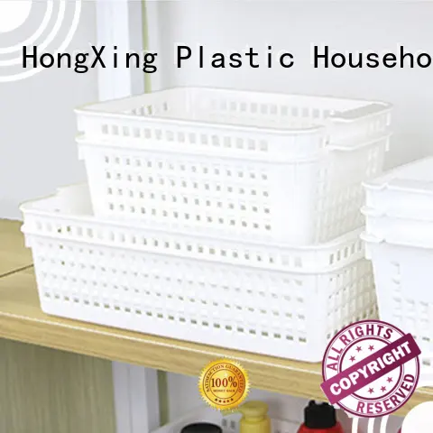 HongXing 100% leak-proof plastic mesh storage baskets with excellent performance for storage books 1
