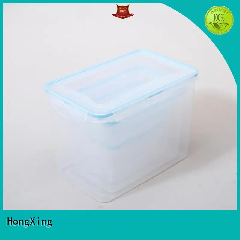 HongXing 100% airtight plastic food storage containers litres for rice 1