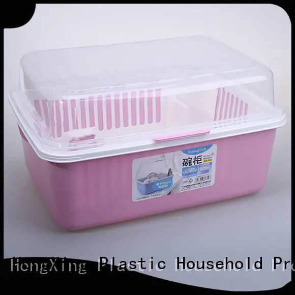 dishes plastic dish drying rack bowls for vegetables HongXing 1