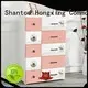 HongXing drawer plastic cupboard for baby China supplier for storage toys 1