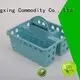 PP material basket with 3 compartments with comfy grip handle plastic storage baskets 1
