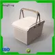 HX0024707 Plastic Basket with Handles and Lids for Laundy/Picnic/Shopping 1