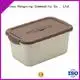 Rectangle shape cookies design plastic storage container with handle&plastic storage boxes 1