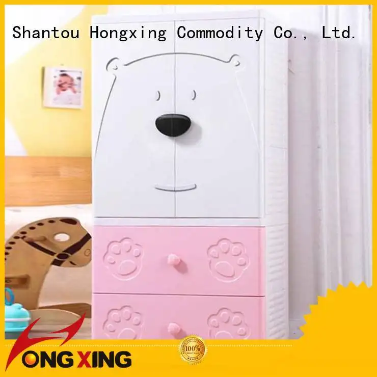3 4 5 Layer double door open baby plastic storage cabinet wardore1 1