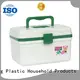 Red green first aid container bin/family emergency kit storage box2 1