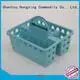 PP material basket with 3 compartments with comfy grip handle plastic storage baskets2 1