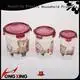 3PCS PP material microwavable food airtight box set 1