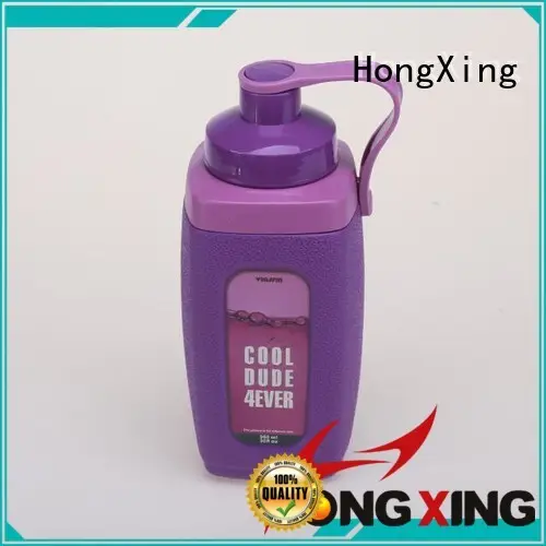 960ML PP material square plastic sporty water&plastic drink bottle with handle 1