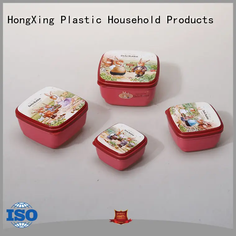 box plastic food storage square for noodle HongXing 1