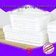 shopping colorful plastic baskets laundy for storage books HongXing 1