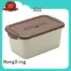 plastic storage boxes with wheels container for bread HongXing 1