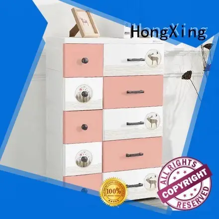 door plastic drawer storage unit certifications for storage clothes HongXing 1