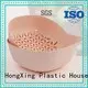 affordable plastic colander strainerplastic with many colors for fruits 1