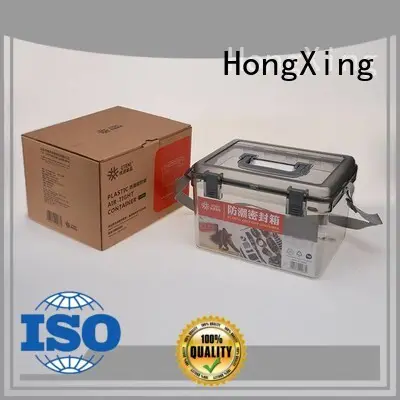 HongXing shape plastic storage boxes with wheels good design for salad 1