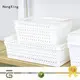 HongXing different printing plastic basket with excellent performance for storage clothes 1