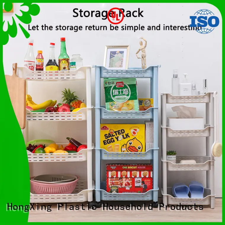 HongXing favorable price kitchen organiser rack bulk production for student 1