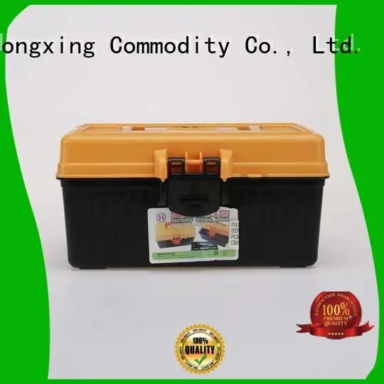 HongXing durable handle small plastic tool box professional services for office 1
