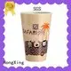 Cute plastic cup with lid straw factory price for drinking 1