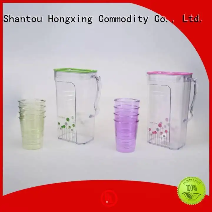 HongXing 2l small plastic jug with lid good design for kitchen 1