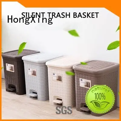 HongXing silent plastic garbage bin 1