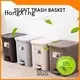 HongXing silent plastic garbage bin 1