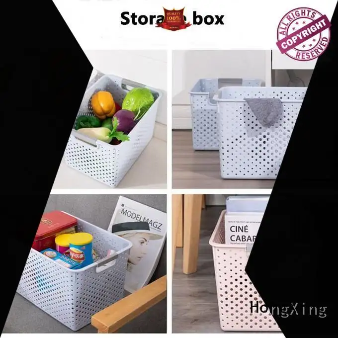 HongXing simple plastic picnic basket with excellent performance for storage jars 1