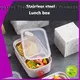 HongXing boxes eco friendly lunch box great practicality for snack 1