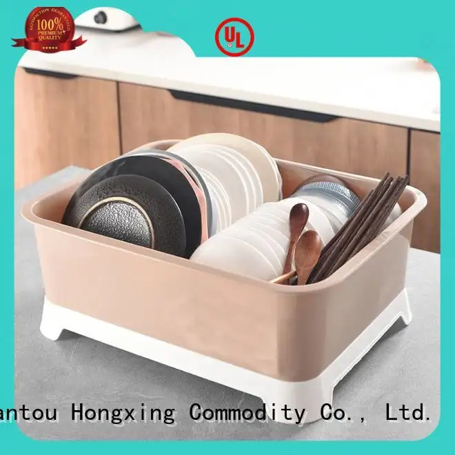 affordable plastic dish rack basket button design to store vegetables 1