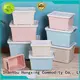 Microwave Safe plastic storage boxes with wheels sizes reliable quality for sushi 1