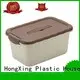 HongXing stable performance plastic storage boxes with handle good design for sushi 1