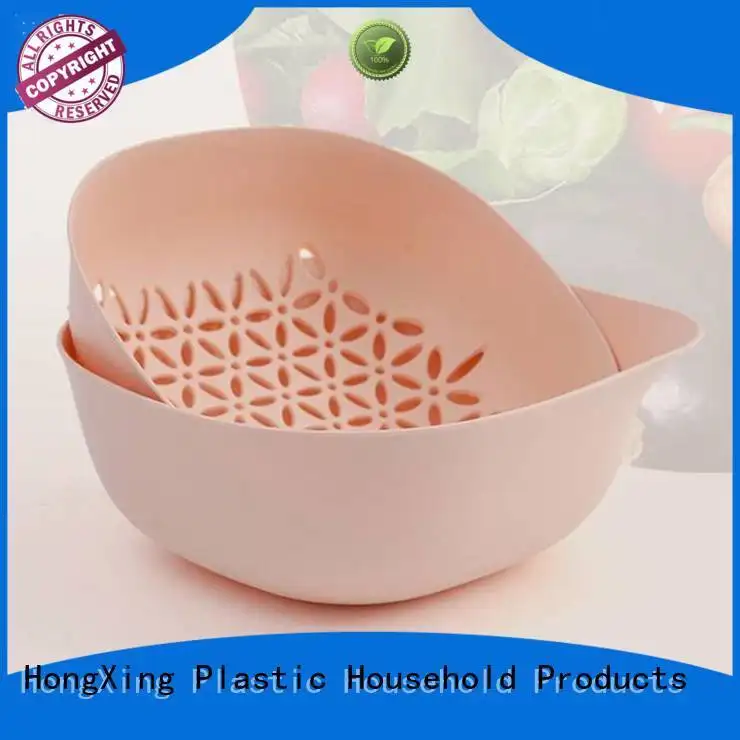HongXing affordable small plastic colander wholesale for kitchen 1