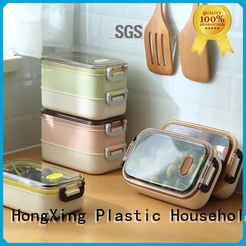 Microwave Safe plastic lunch box layer reliable quality for rice 1