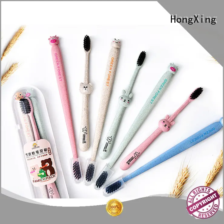HongXing colorful bamboo toothbrush online widely-use for living room 1