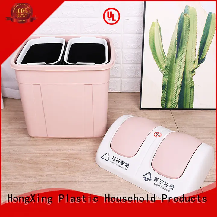 HongXing kitchen plastic waste bins directly sale for room 1