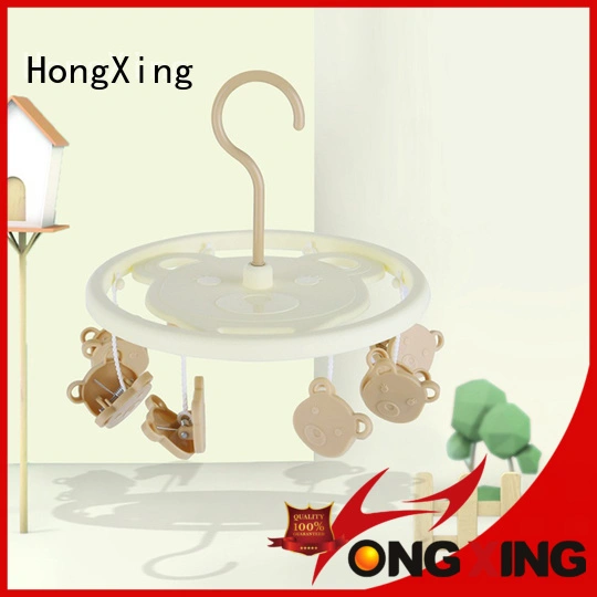 HongXing reliable quality wooden clothes hanger factory for baby clothes 1