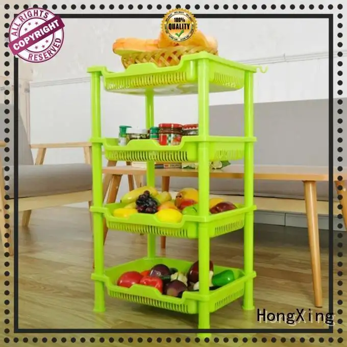 HongXing shelf plastic racks for storage from manufacturer for kitchen squeezer 1